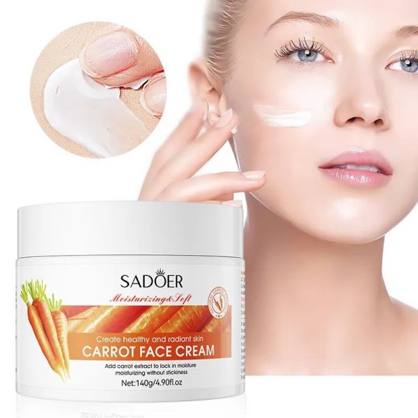 SADOER Nourishing face cream with carrot seed oil Carrot Face Cream 140g